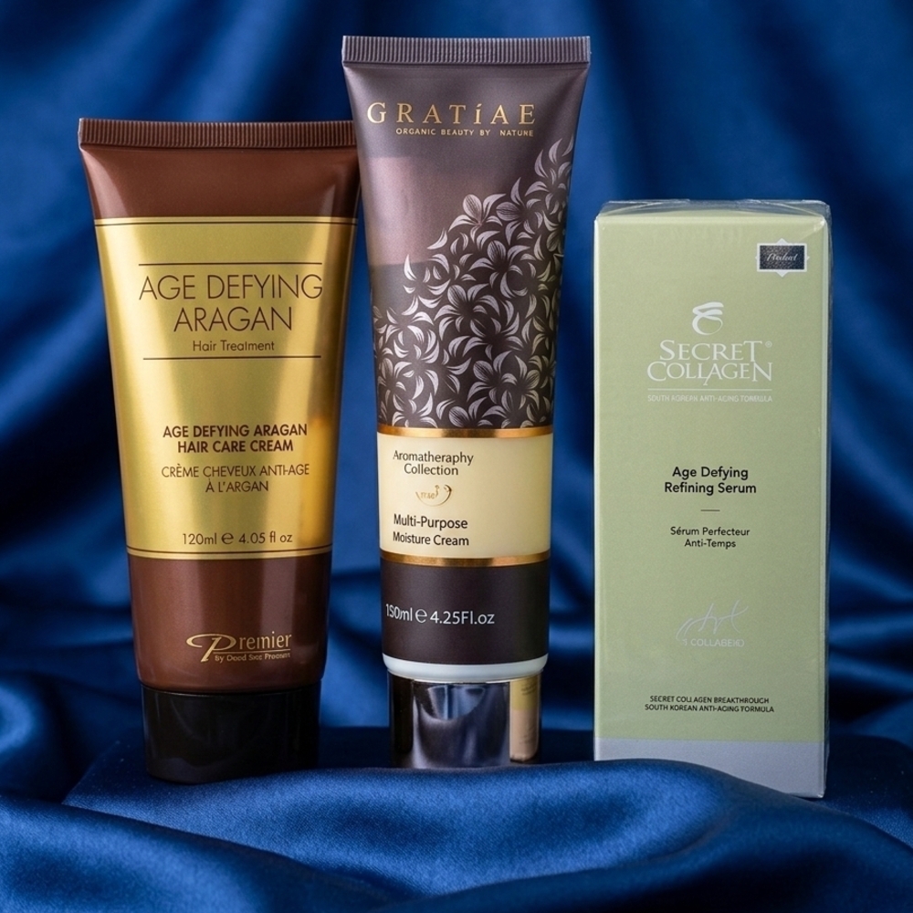 Age Defying Hair and Skin Care Set
